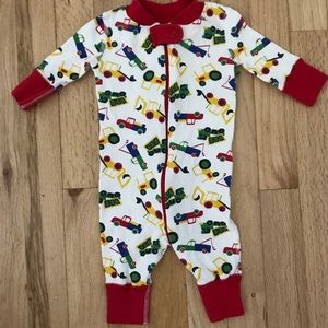 Hanna Andersson Truck Print Baby Sleeper Pajamas